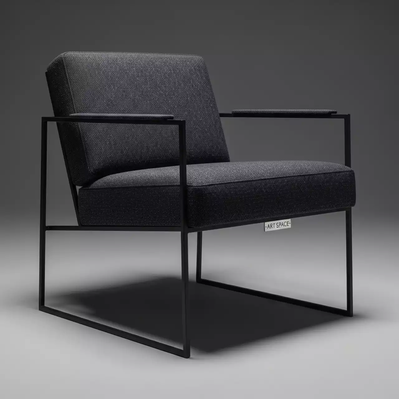 Аренда Кресло металлическое с обивкой Stiel в Novotel Resort — ART SPACE