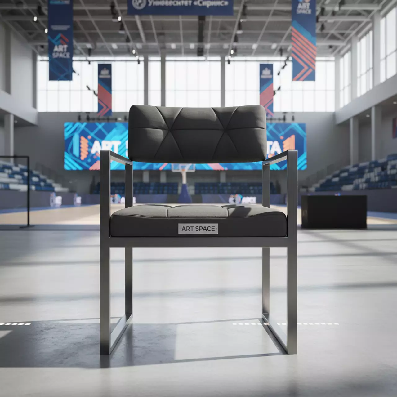 Аренда Кресло металлическое с подушкой Makena в Университете «Сириус» — ART SPACE