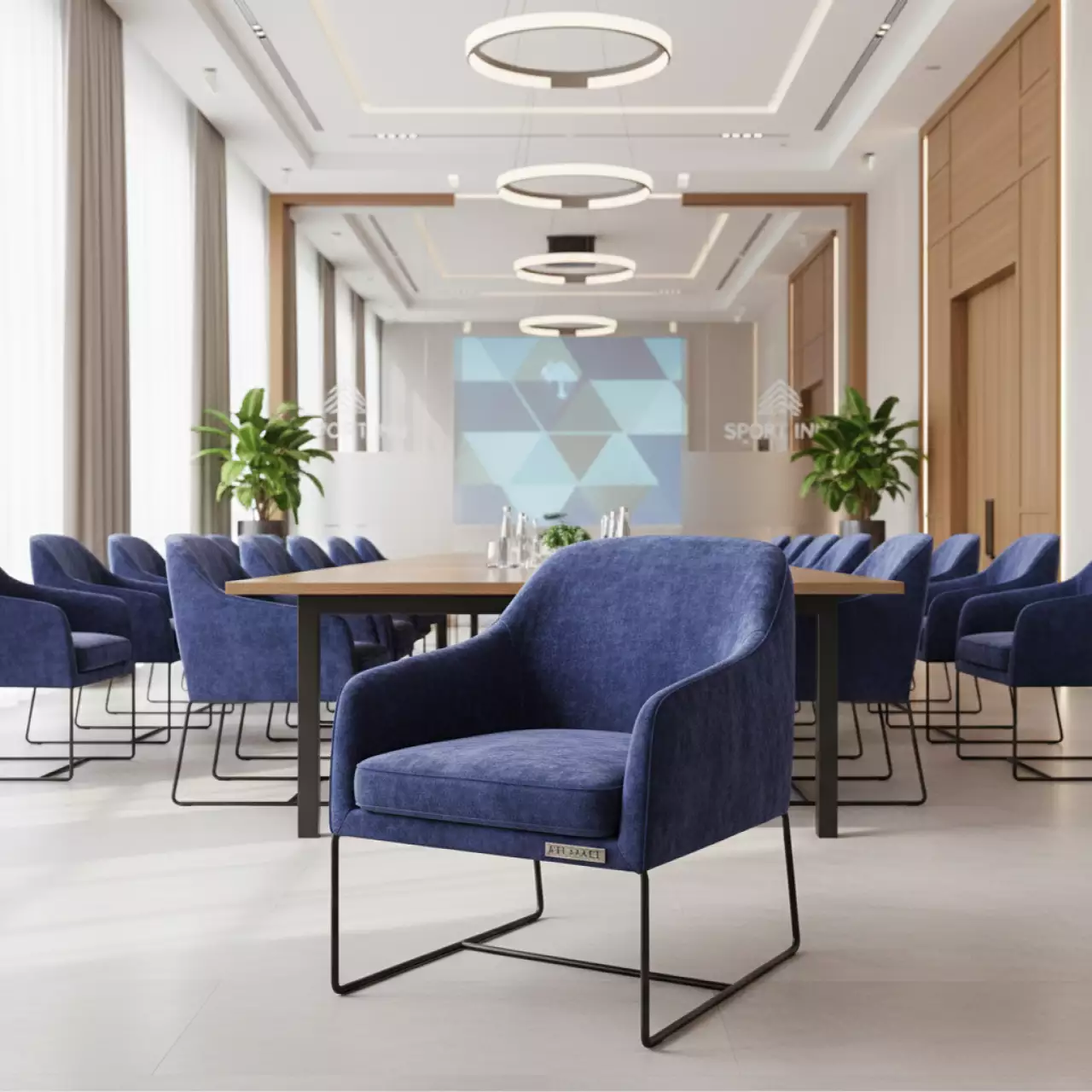 Аренда Кресло Morgan Steel велюр Velutto 24 черный металл в Sport Inn Hotel & Wellness — ART SPACE