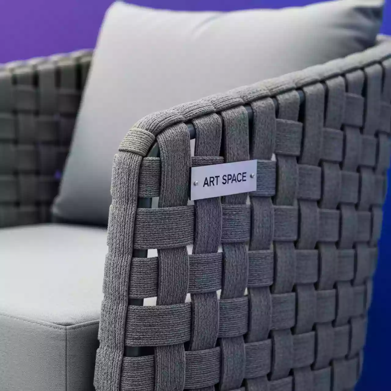 Аренда Кресло мягкое плетеное Cuba в МФК «Горный» — ART SPACE