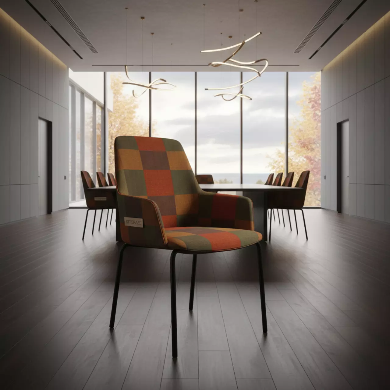 Аренда Кресло на металлических ножках Frame Basic S в Cosmos Sochi Hotel — ART SPACE