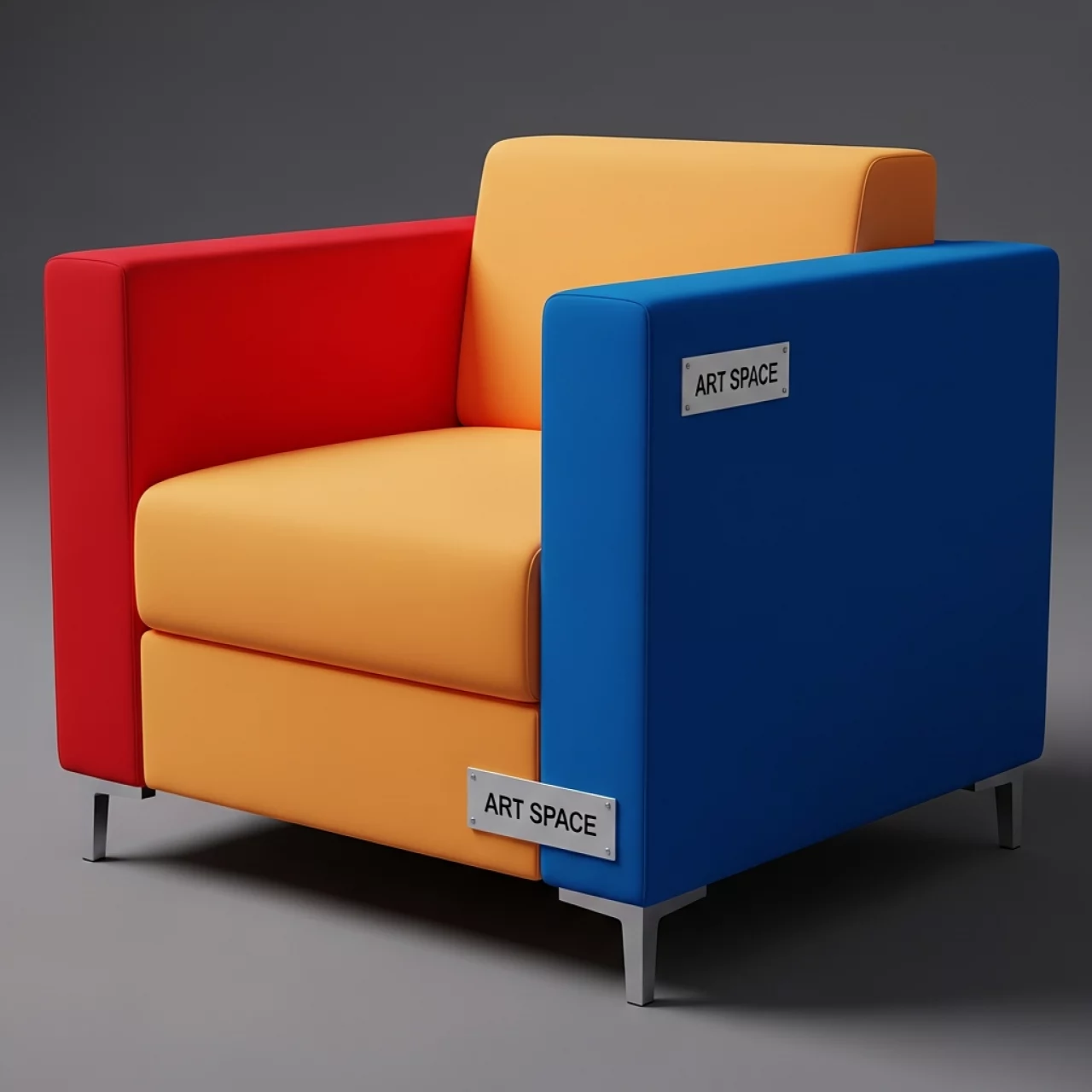 Аренда Кресло на металлических ножках Frame Cubo в ОКЦ «Галактика» — ART SPACE