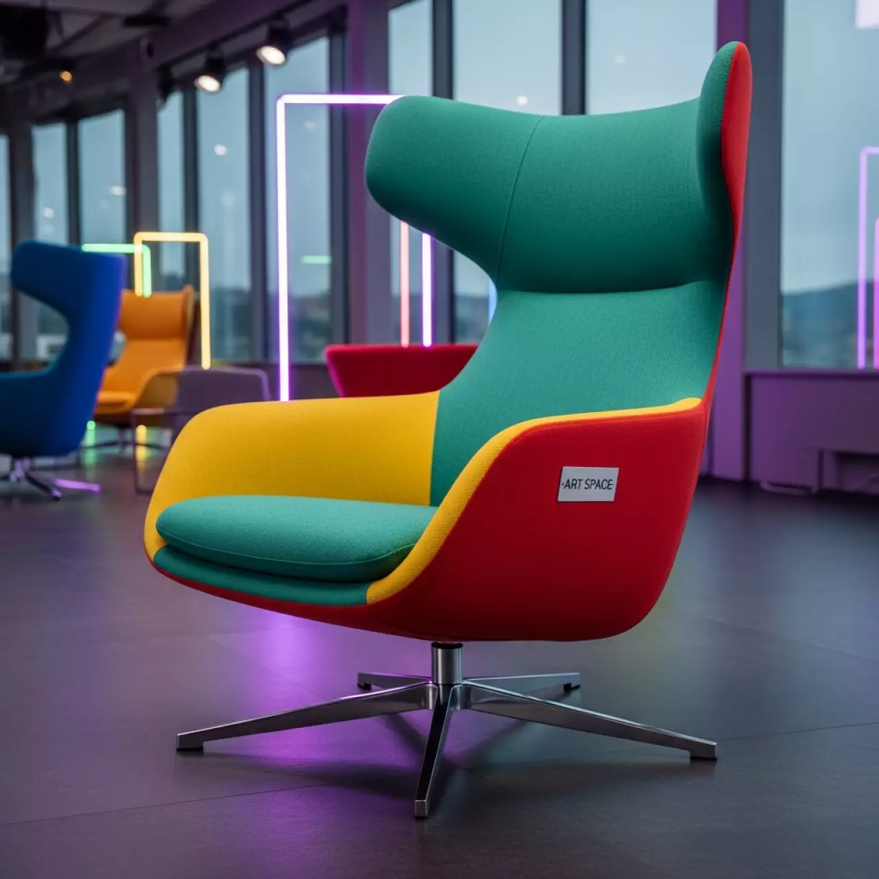 Аренда Кресло на полозьях с обивкой Babila XL в Swissôtel Resort Sochi Kamelia — ART SPACE