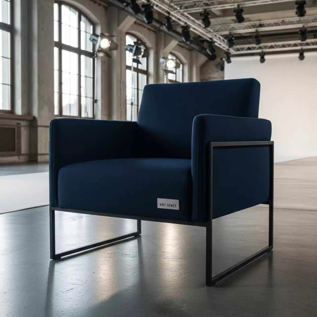 Аренда Кресло Некст синее в ресторане «Магадан» — ART SPACE