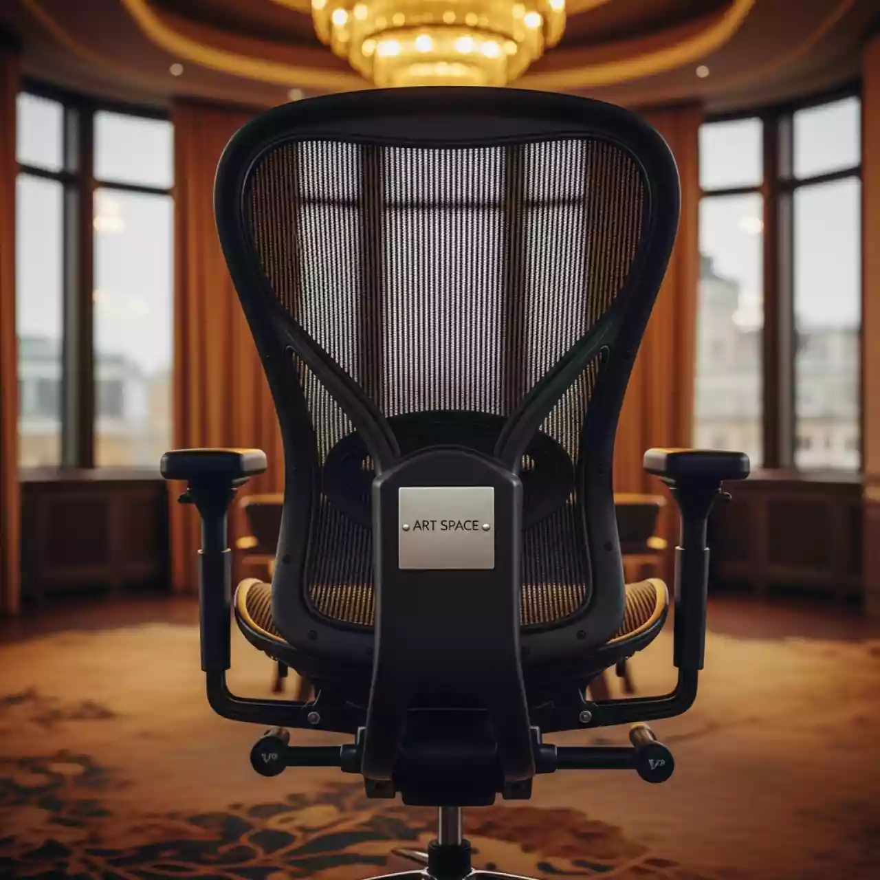 Аренда Кресло офисное AL 771 ткань сетка в Маринс Парк Отеле — ART SPACE