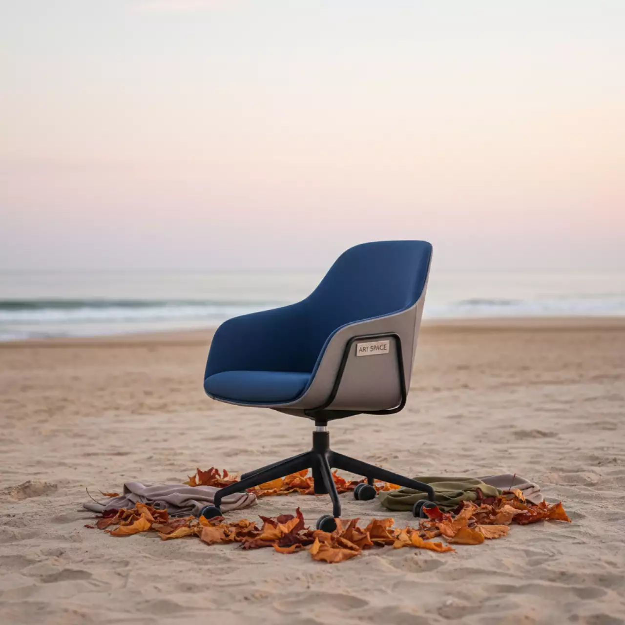 Аренда Кресло офисное Babila Soft на колесах на пляже «Маяк» — ART SPACE