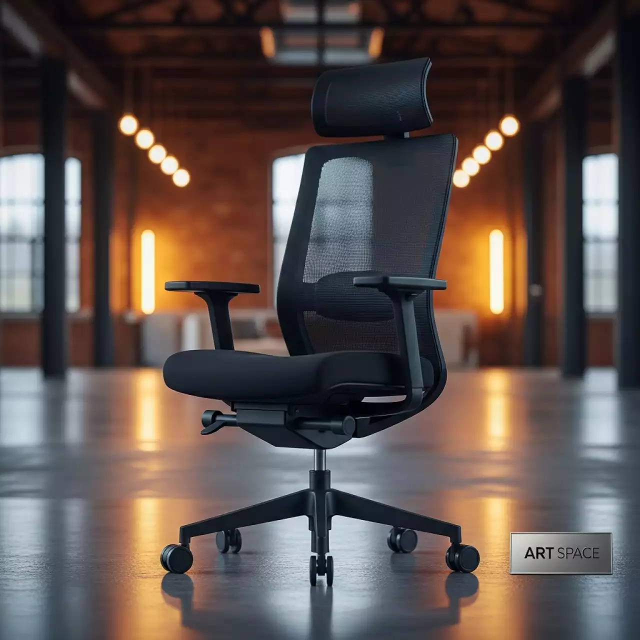 Аренда Кресло офисное EP 520 Black сетка черное в санатории «Сочи» — ART SPACE