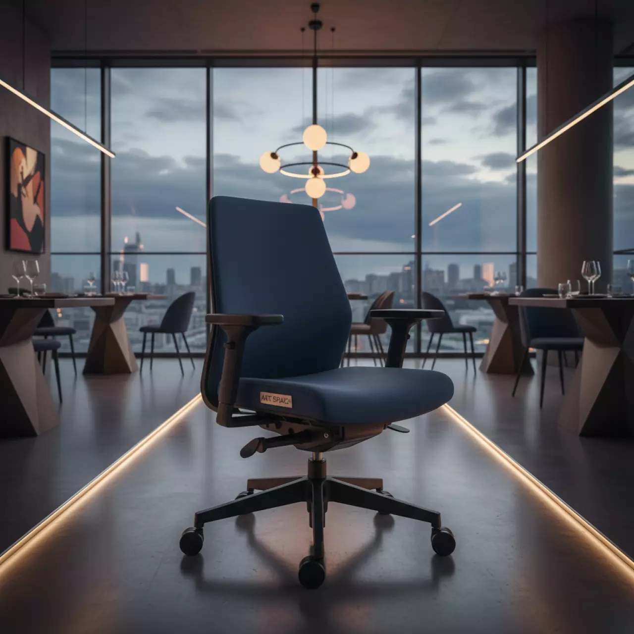 Аренда Кресло офисное на колесах Cloud в ресторане «Высота 5642» — ART SPACE