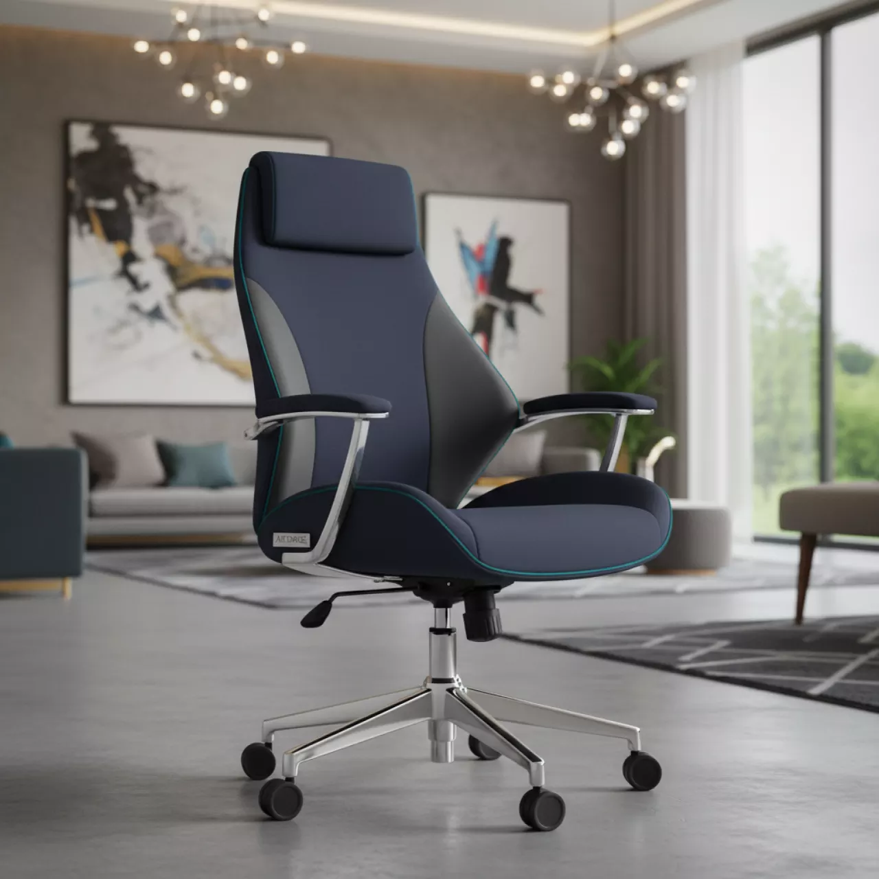 Аренда Кресло офисное на колесах Quadrifoglio Directa в Green Flow Hotel — ART SPACE