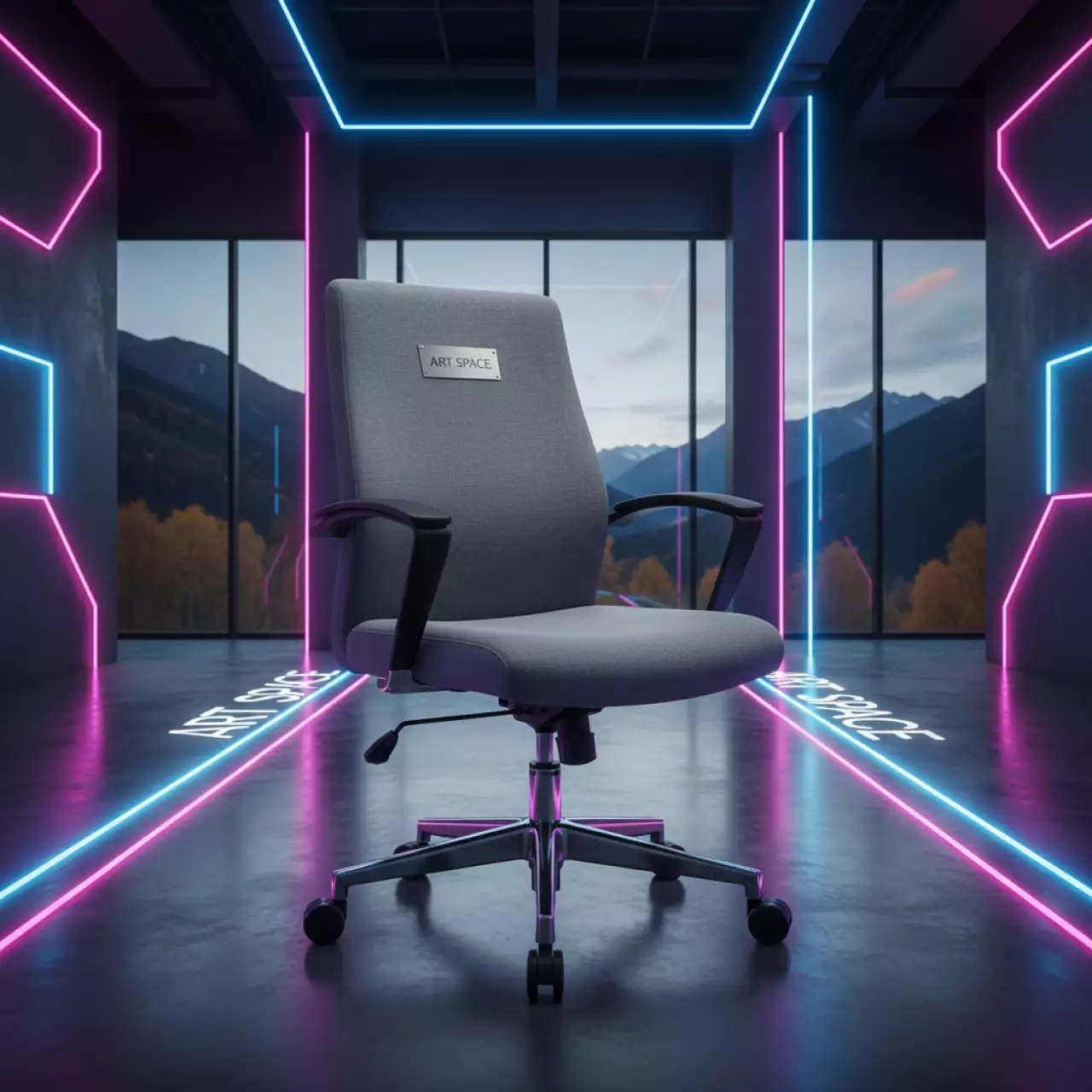 Аренда Кресло офисное с обивкой Kanvas 2 T 5R BR Full в Radisson Hotel Rosa Khutor — ART SPACE