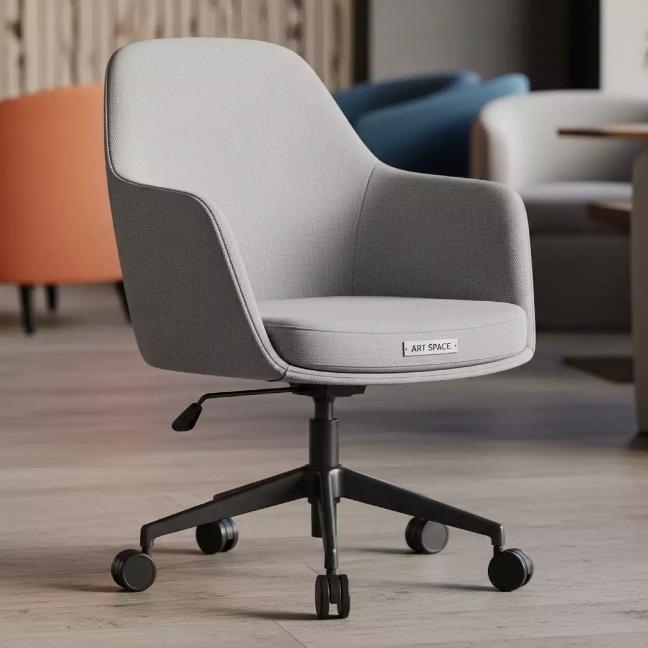 Аренда Кресло офисное с обивкой Kanvas 2 UR BR Front в отеле «Звездный» — ART SPACE