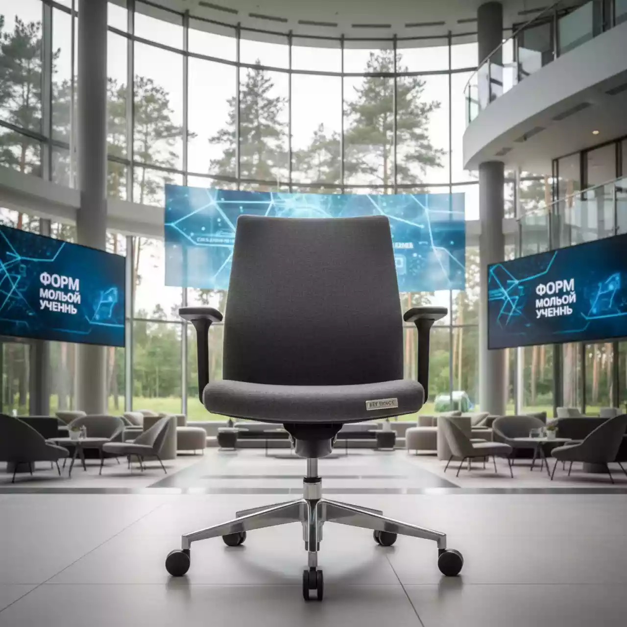 Аренда Кресло офисное с обивкой More O5R в санатории «Металлург» — ART SPACE