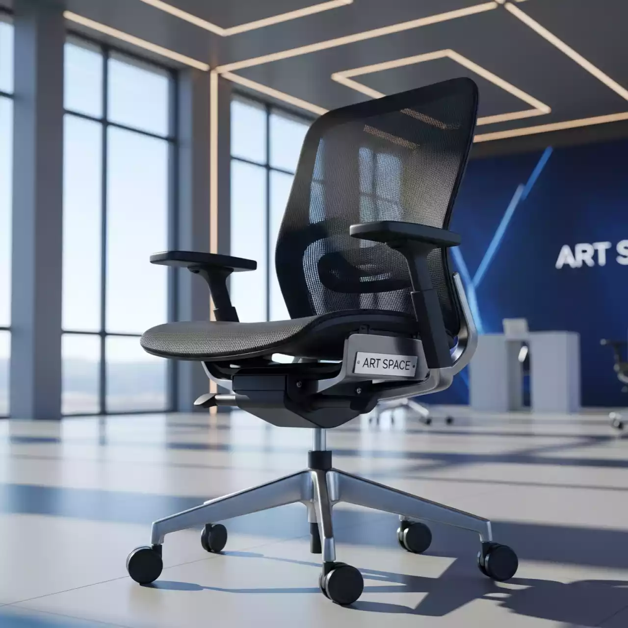 Аренда Кресло офисное Vista чёрный в конгресс-холле отеля Жемчужина — ART SPACE