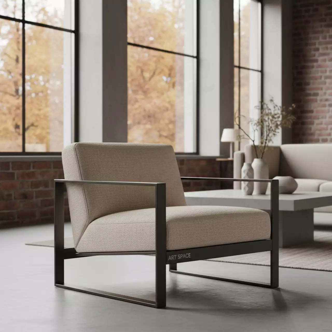 Аренда Кресло Петрополи бежевое в санатории «Русь» — ART SPACE