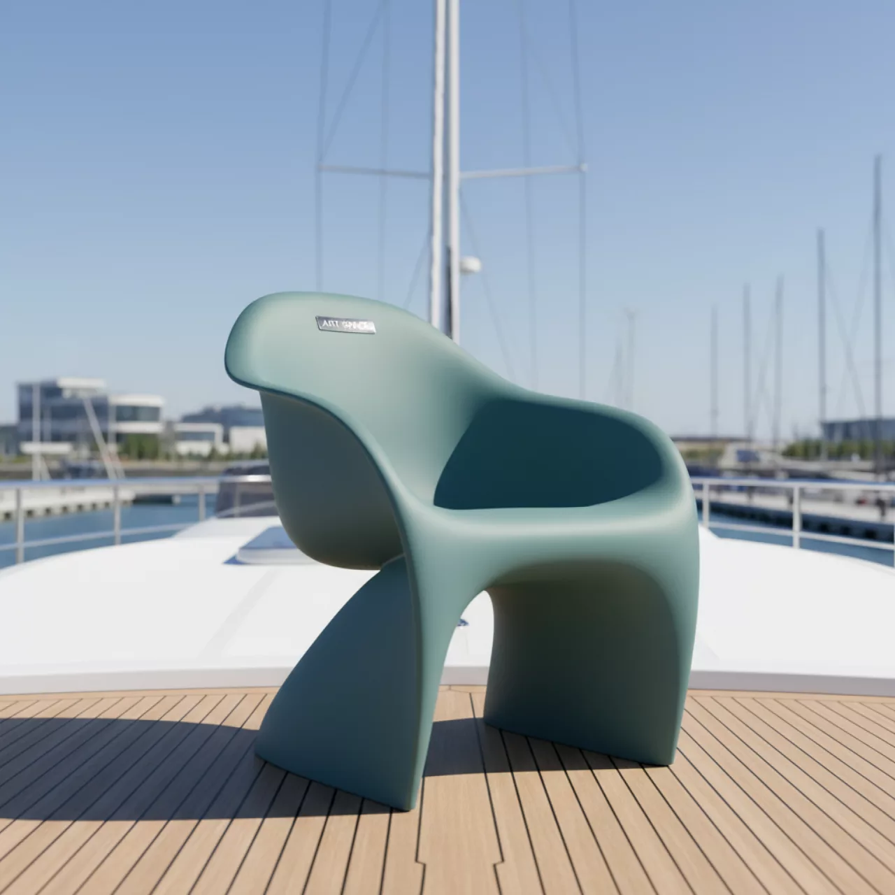 Аренда Кресло пластиковое агава Riva на VIP-яхте (Имеретинский порт) — ART SPACE