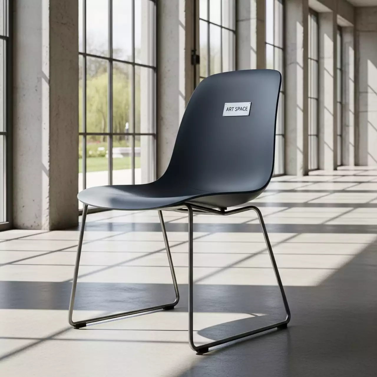 Аренда Кресло пластиковое Babila на полозьях в отеле Radisson Lazurnaya — ART SPACE