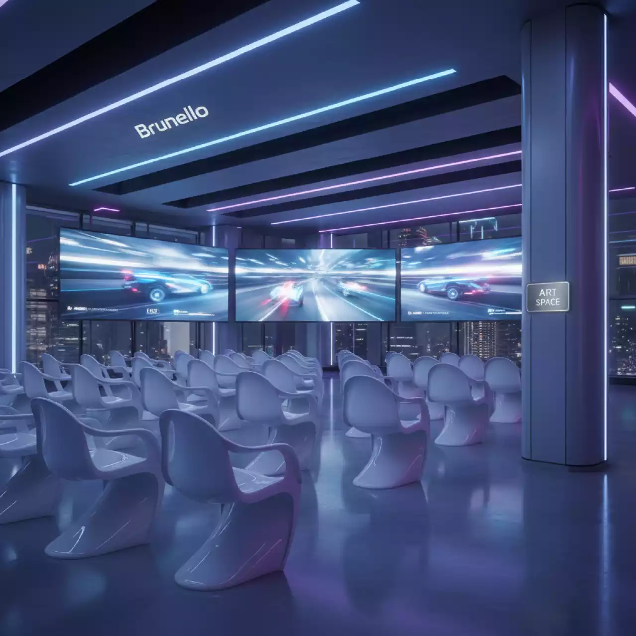 Аренда Кресло пластиковое белое Victor XL в ресторане «Brunello» — ART SPACE