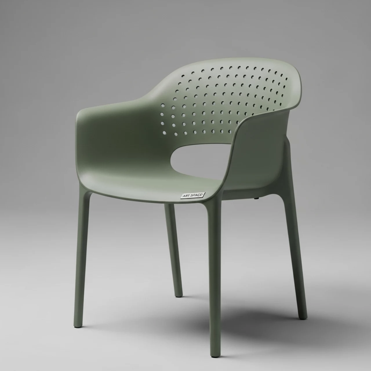 Аренда Кресло пластиковое Bora агава в Radisson Collection Paradise — ART SPACE