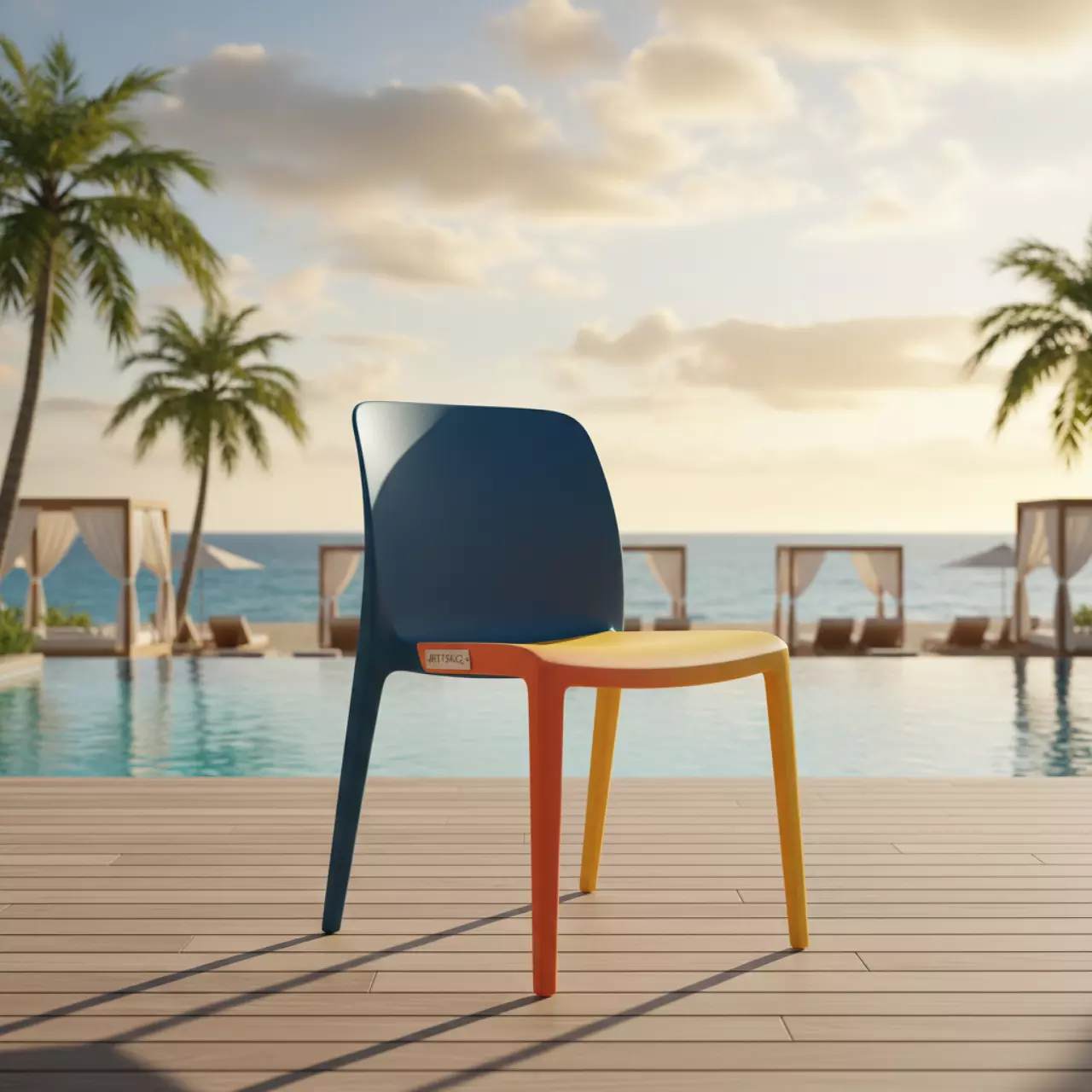 Аренда Кресло пластиковое Лиза в пляжном клубе Del Mar — ART SPACE