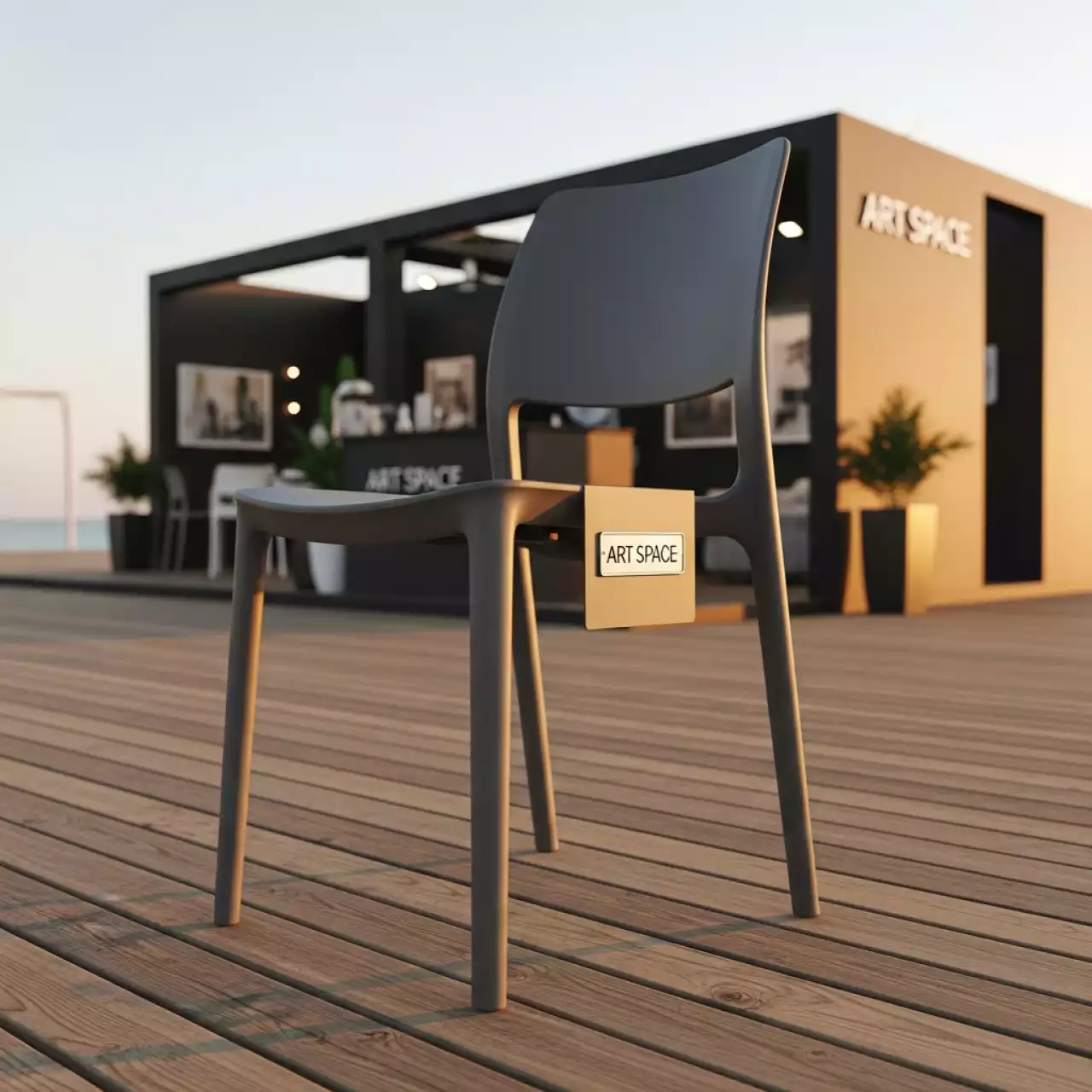 Аренда Кресло пластиковое Olimpia Trend на пляже «Ривьера» — ART SPACE