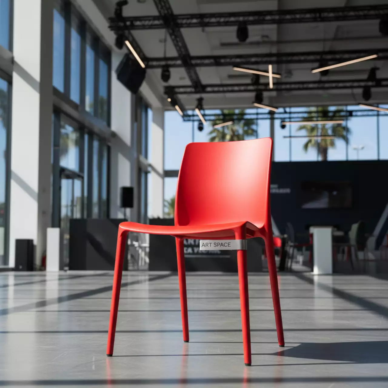 Аренда Кресло пластиковое Remind красный в Imeretinskiy Hotel — ART SPACE
