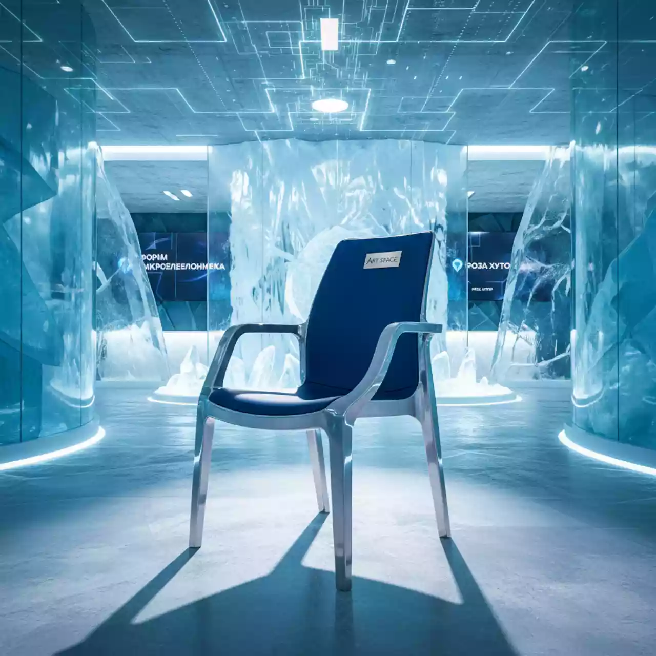 Аренда Кресло пластиковое Remind в ледовом дворце «Роза Хутор» — ART SPACE