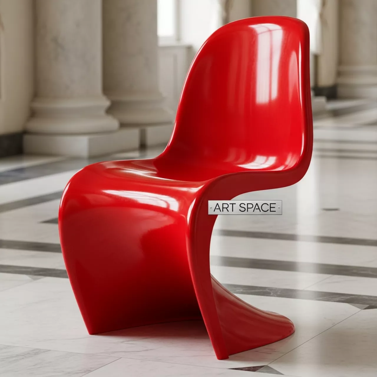 Аренда Кресло пластиковое Riva красное в Гранд Отель Поляна — ART SPACE