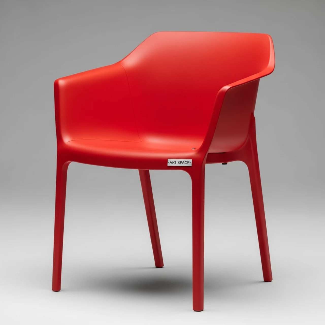 Аренда Кресло пластиковое Riva красный в Green Flow Hotel — ART SPACE