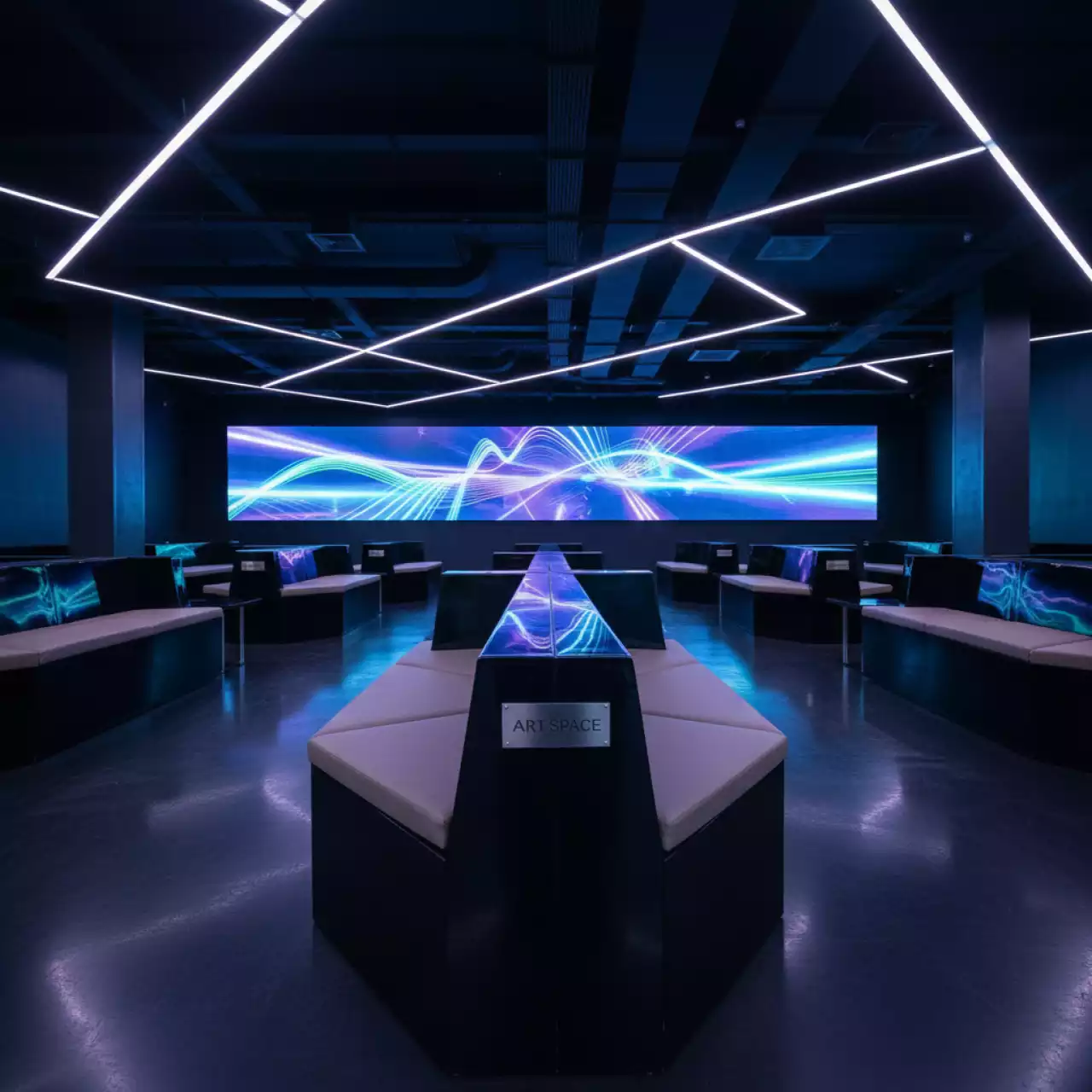 Аренда Кресло пластиковое с подушками Portofino черный бежевый в ледовом дворце «Роза Хутор» — ART SPACE