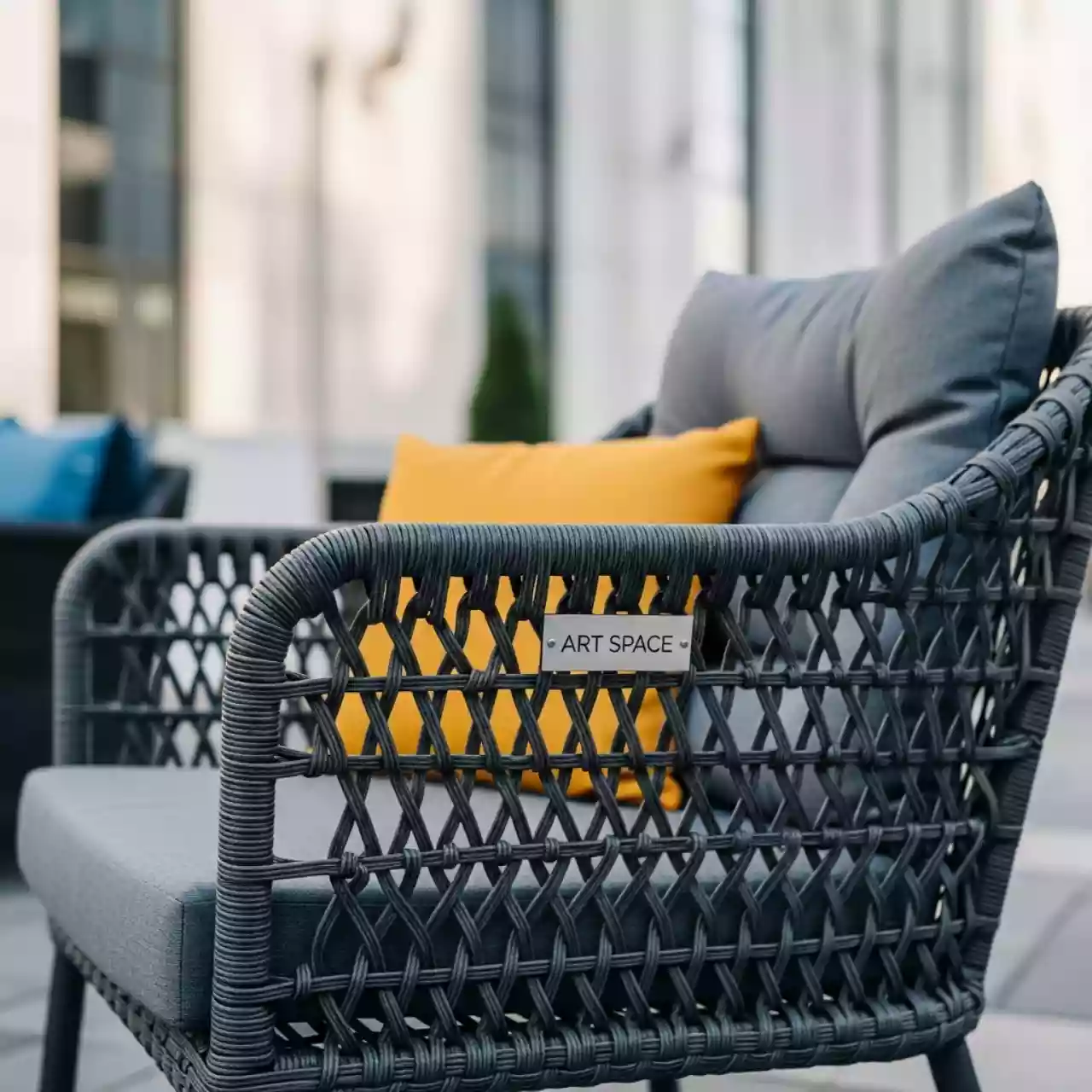 Аренда Кресло плетеное с подушками Favorita в Imeretinskiy Hotel — ART SPACE
