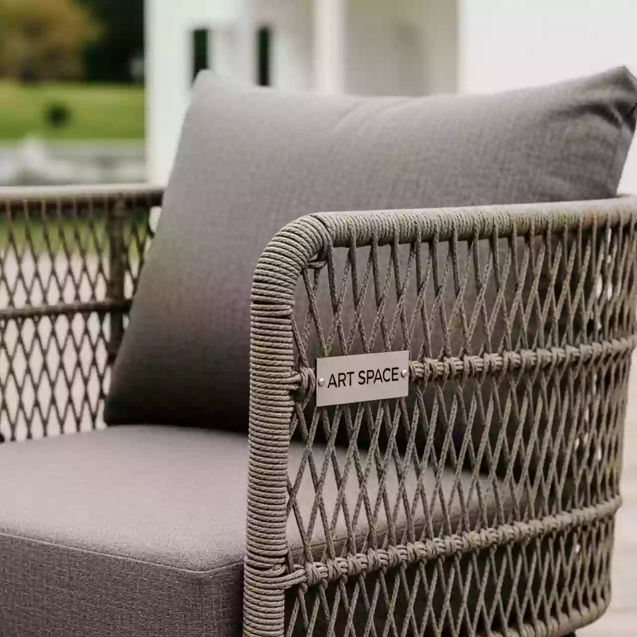 Аренда Кресло плетеное с подушкой Mallow в этно-парке «Моя Россия» — ART SPACE