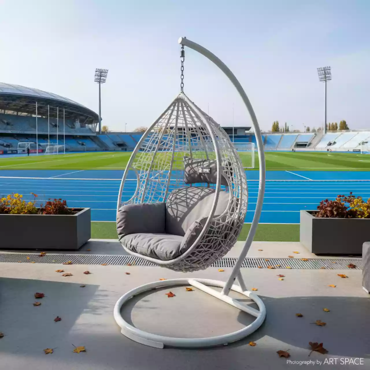 Аренда Кресло подвесное AFM 170B L белое в Alpha Sirius — ART SPACE