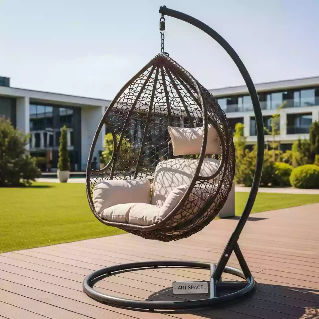 Аренда Кресло подвесное AFM 250B XL коричневое в Sport Inn Hotel & Wellness — ART SPACE