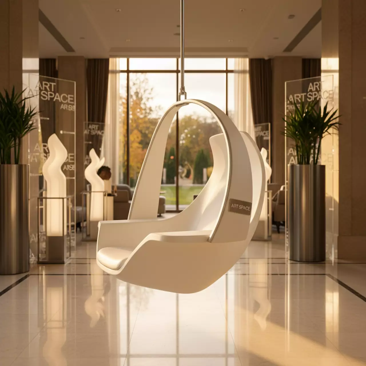 Аренда Кресло подвесное белое в Rodina Grand Hotel & SPA — ART SPACE