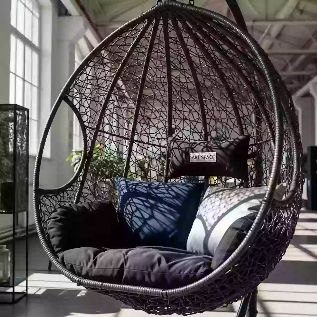 Аренда Кресло подвесное плетеное Тенерифе в отеле «Богатырь» — ART SPACE