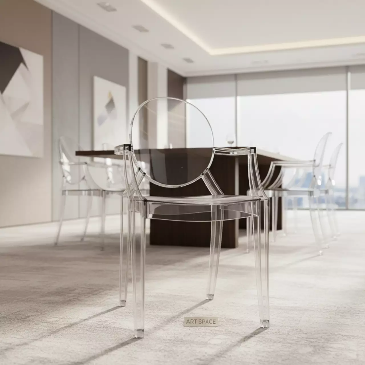 Аренда Кресло прозрачное Vanity в Grand Karat Sochi — ART SPACE