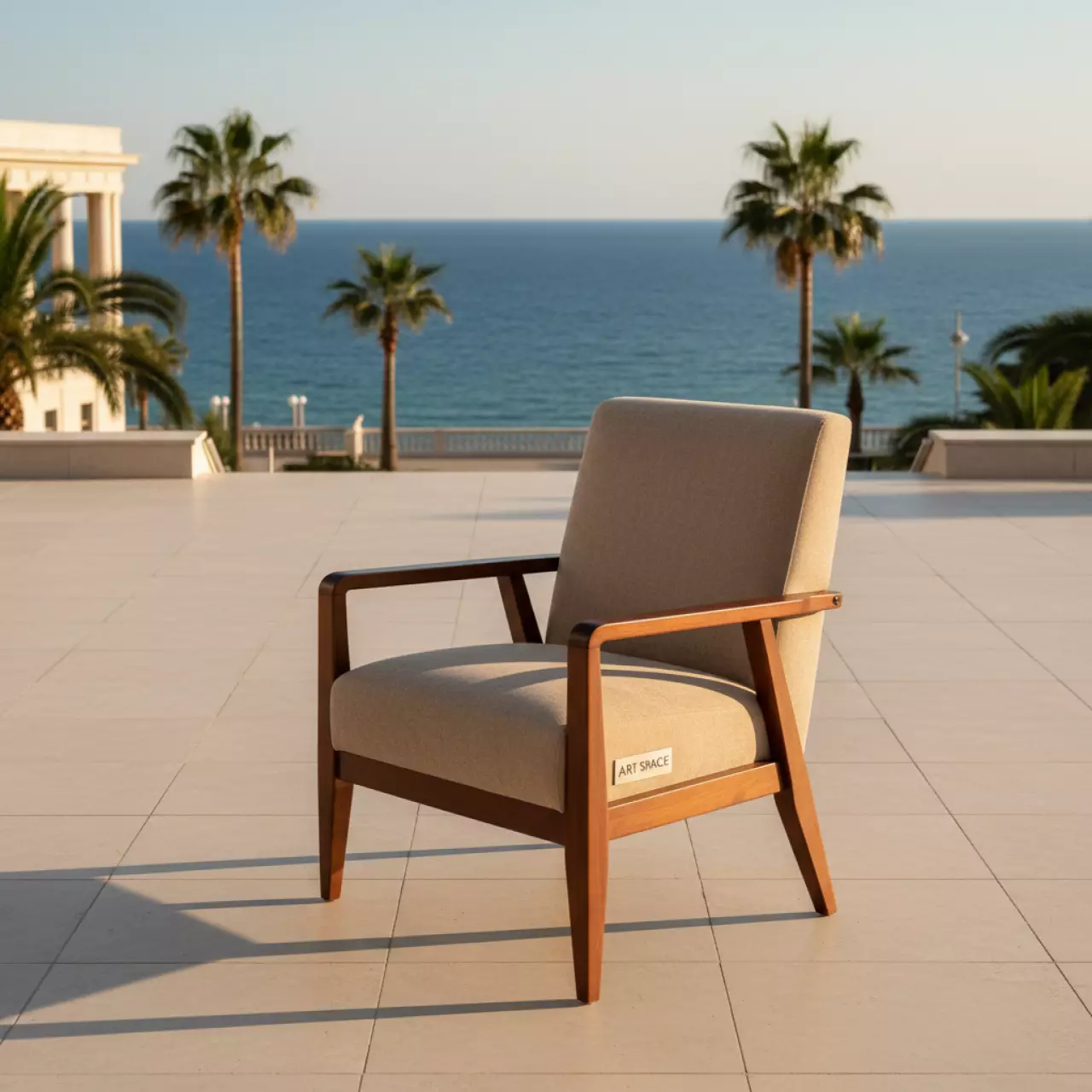 Аренда Кресло раскладное бежевое Insight в гранд-отеле «Жемчужина» — ART SPACE