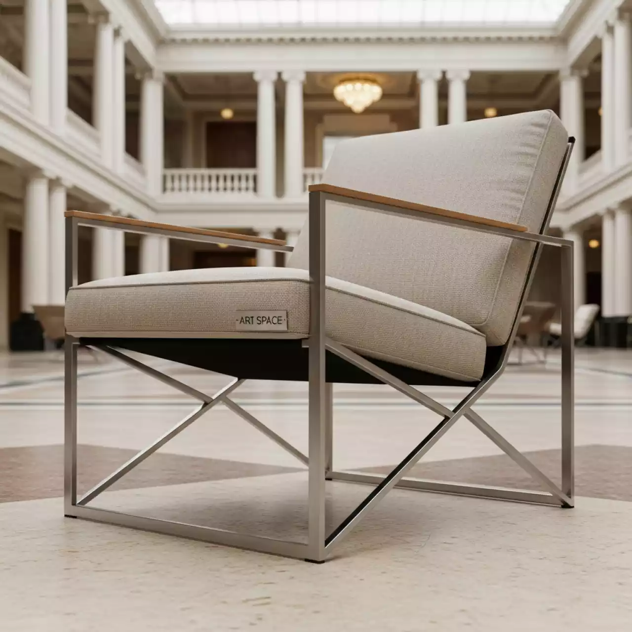 Аренда Кресло раскладное Insight бежевый в Зимнем театре — ART SPACE
