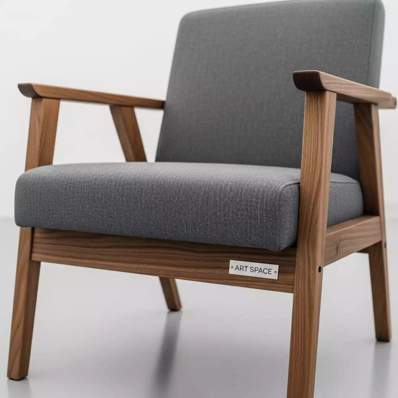 Аренда Кресло Рэмо орех серое в санатории «Черноморье» — ART SPACE
