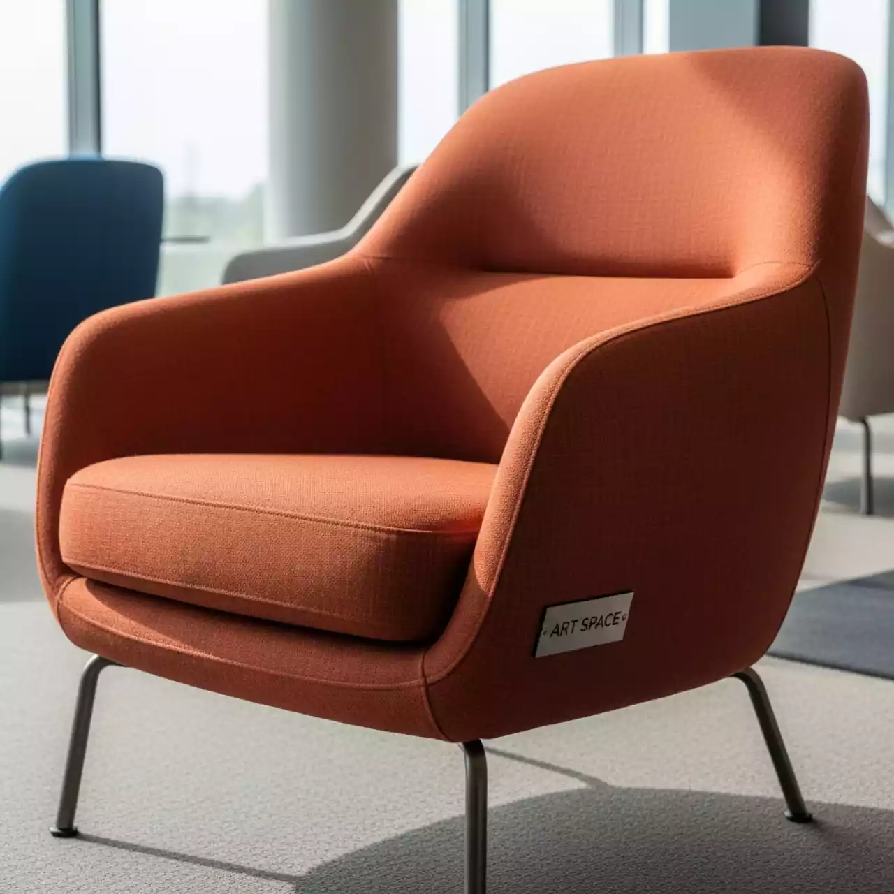Аренда Кресло Rocky терракотовое в Panorama by Mercure — ART SPACE