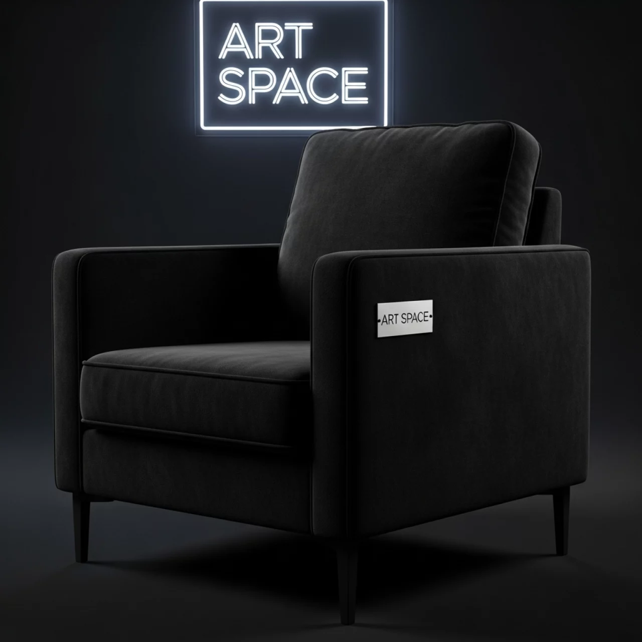 Аренда Кресло Royal Collection Starlight черное в Зимнем театре — ART SPACE