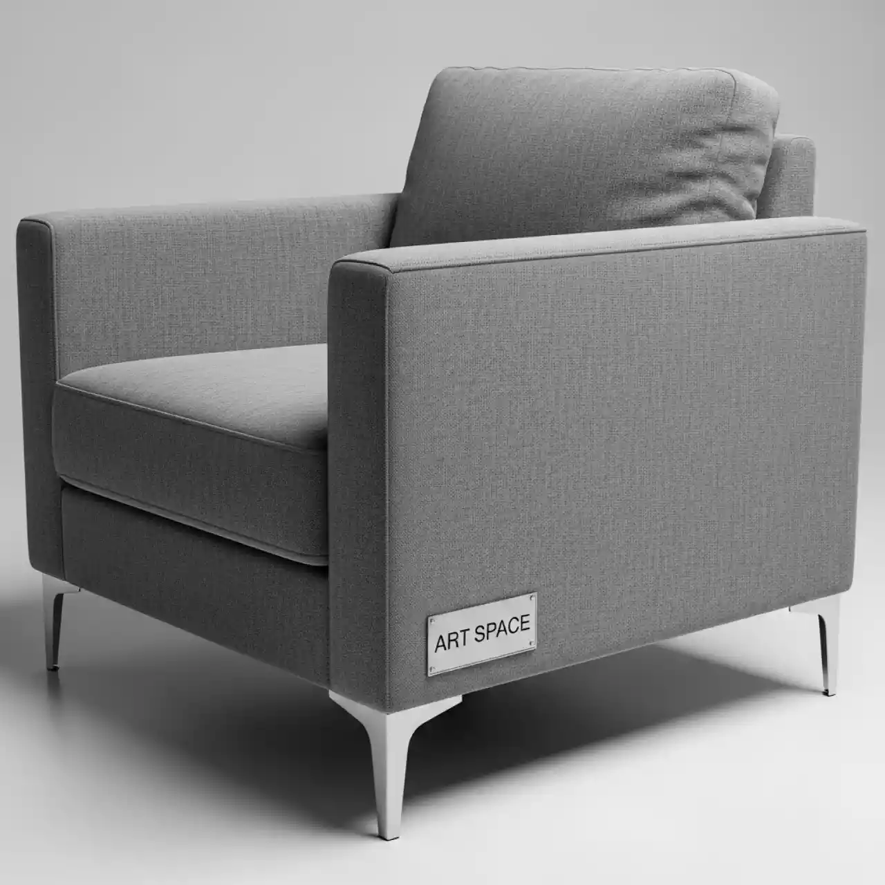 Аренда Кресло Royal Family CHLOE серое на арене «Фишт» — ART SPACE
