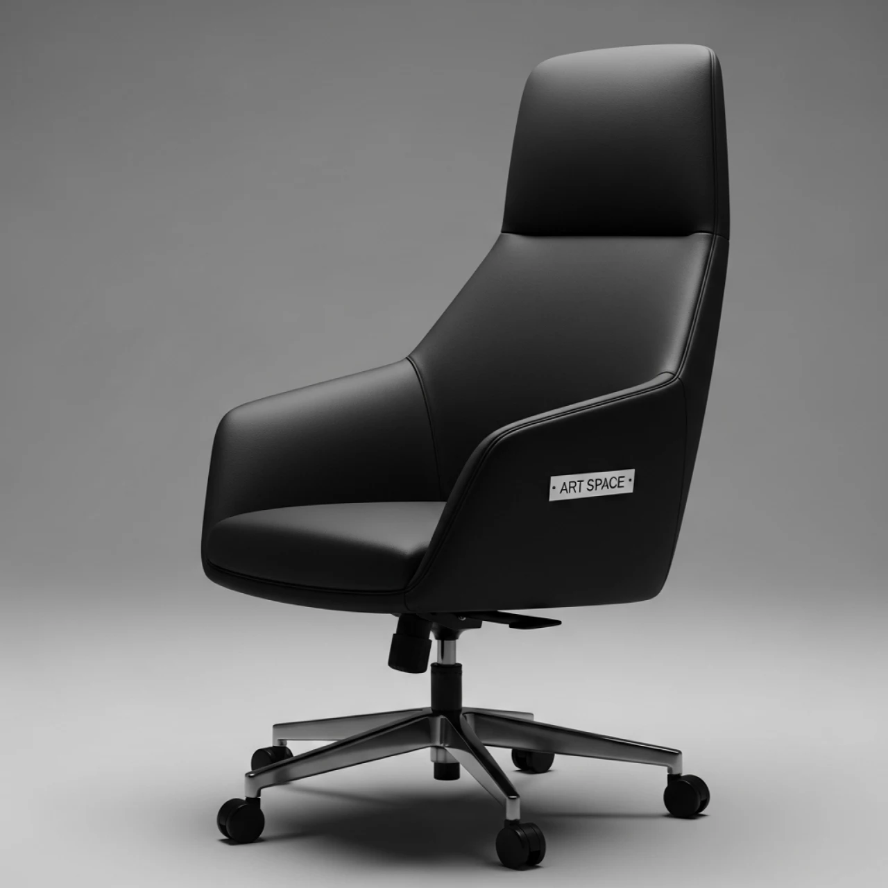 Аренда Кресло руководителя Clark Simple Black экокожа черная в санатории «Русь» — ART SPACE