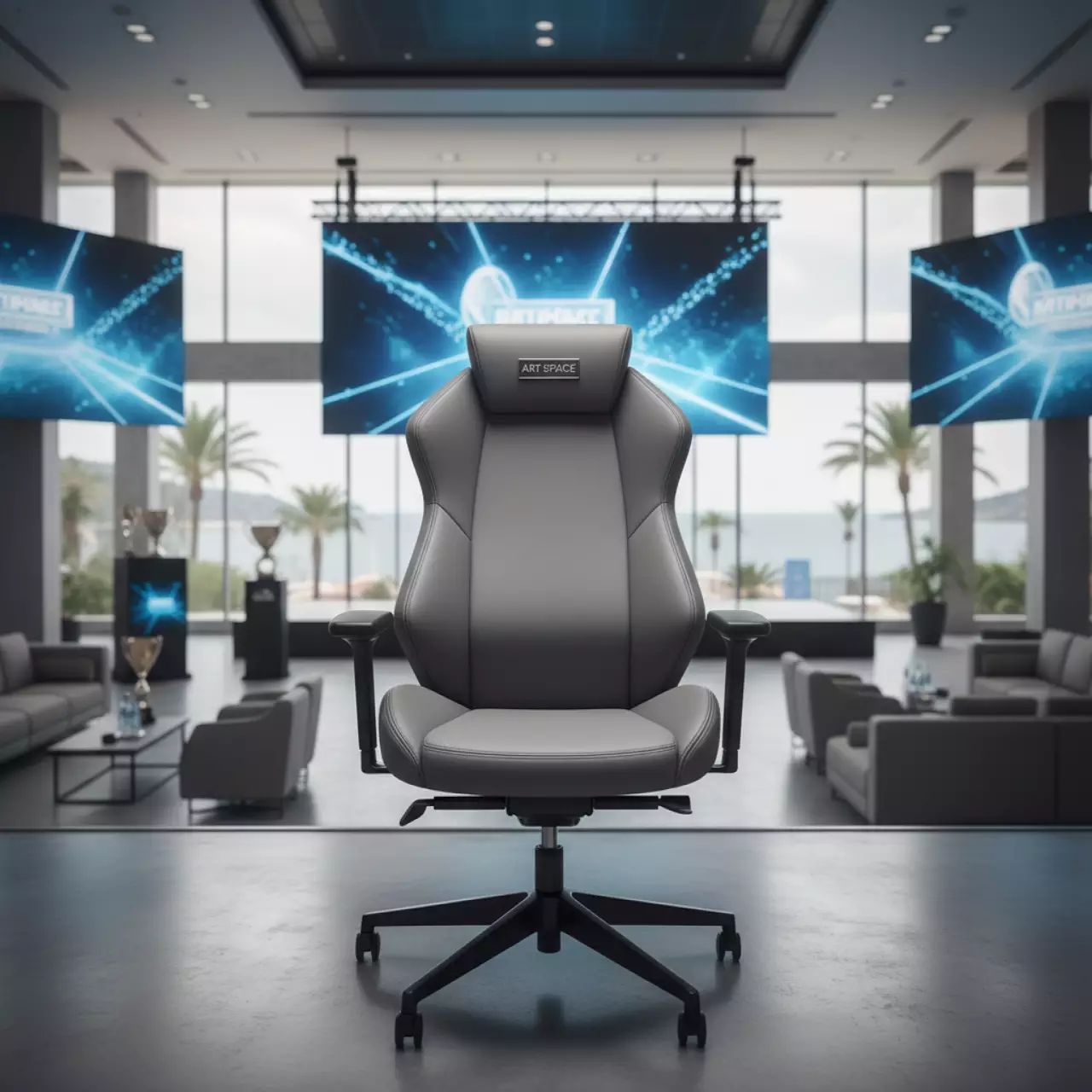 Аренда Кресло руководителя CLG 630 LXH B Grey в отеле Radisson Lazurnaya — ART SPACE