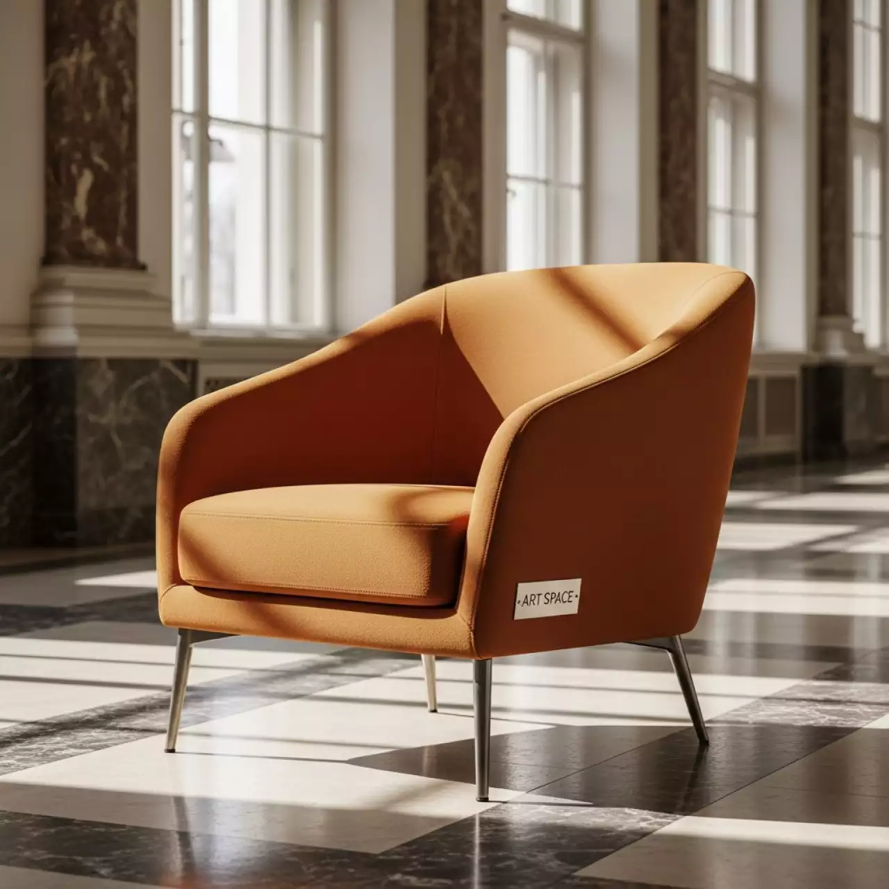 Аренда Кресло с обивкой Kabira Fabric SL на вилле «Анна» — ART SPACE