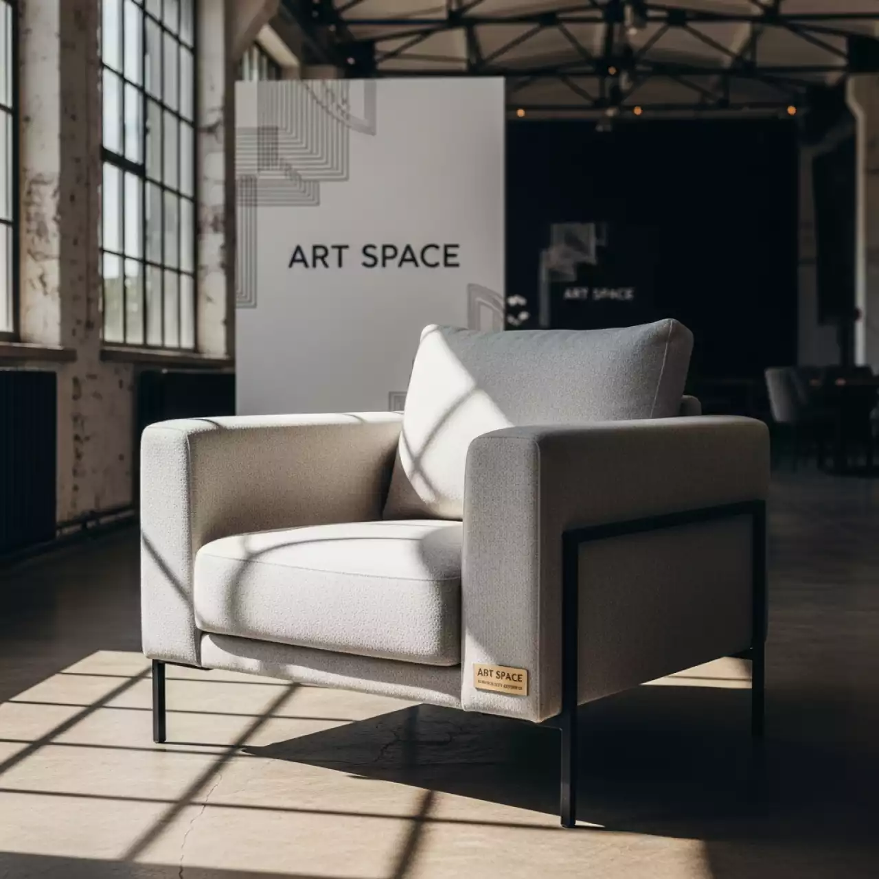 Аренда Кресло с обивкой Nym в Karat Resort — ART SPACE