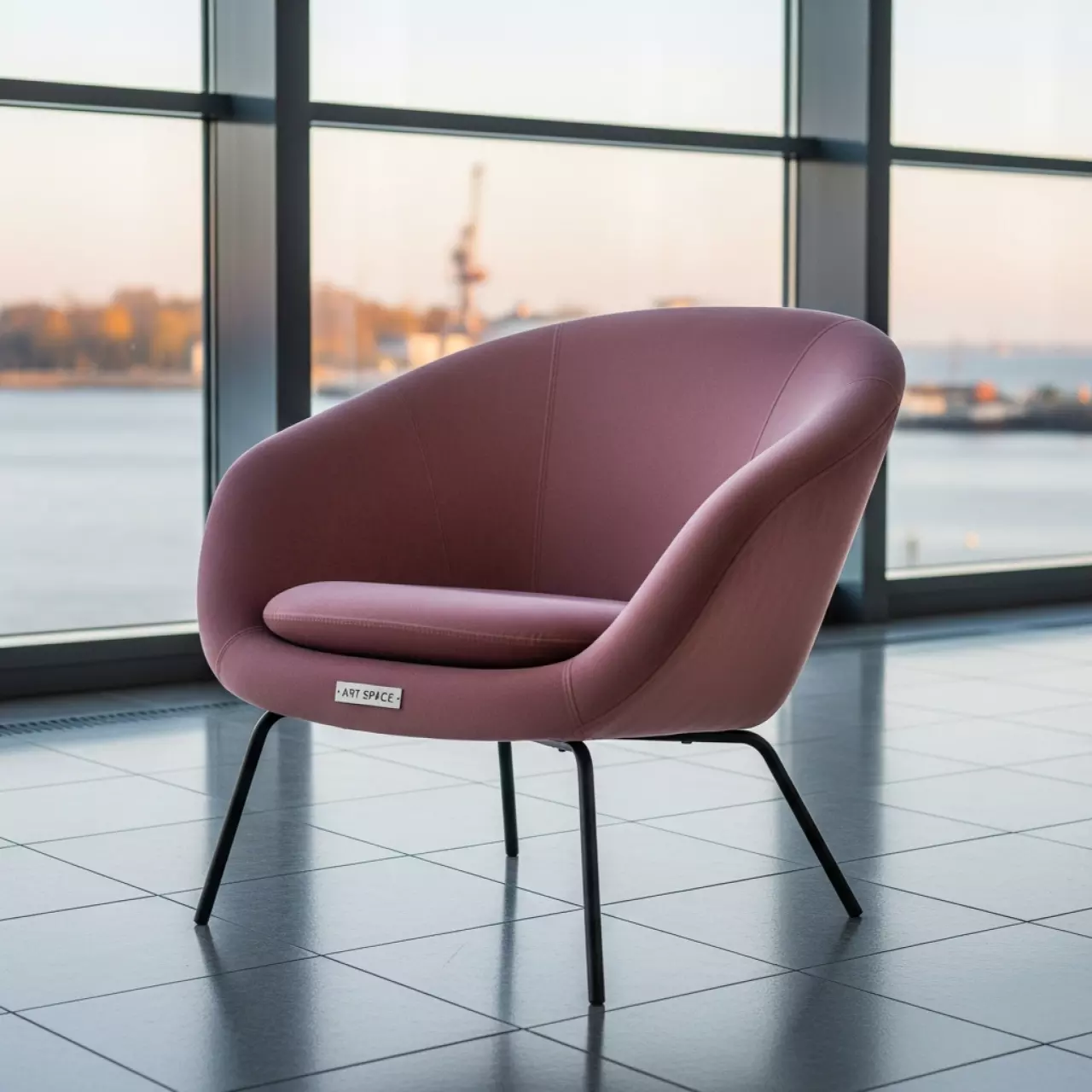 Аренда Кресло Shell розовое в зале «Чайка» (Морпорт) — ART SPACE