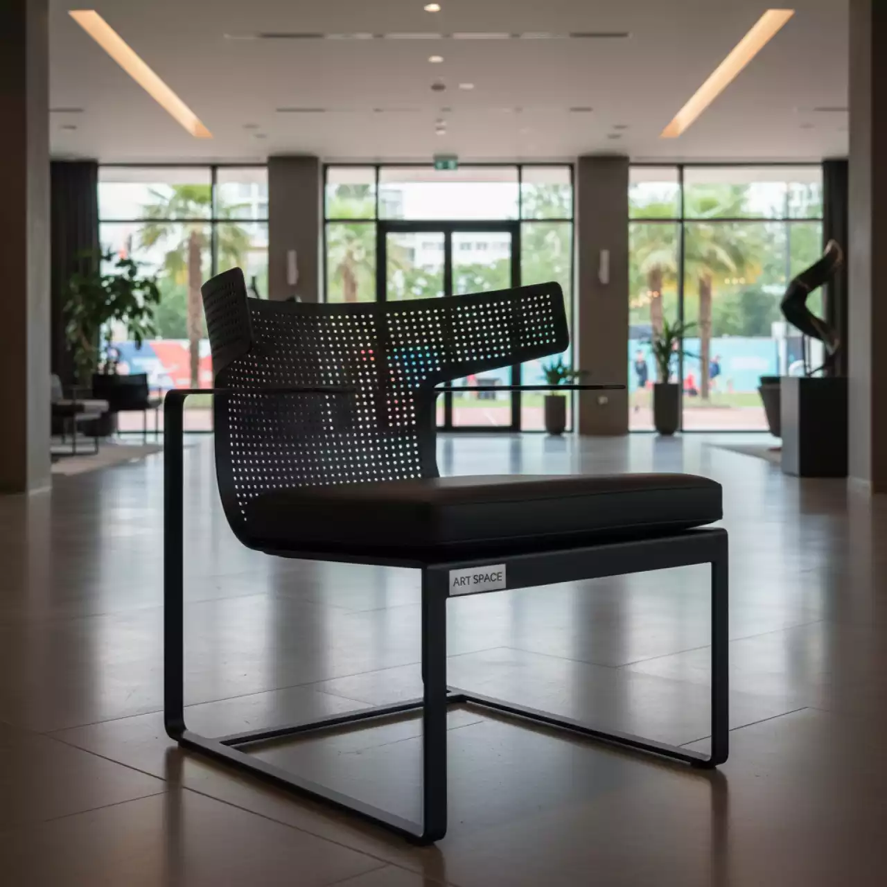 Аренда Кресло Strike черное в Courtyard by Marriott Sochi — ART SPACE