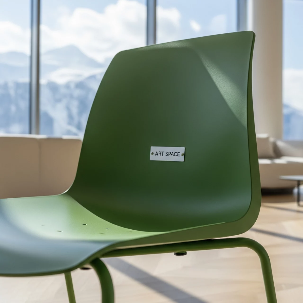 Аренда Кресло Tolix зеленое в Golden Tulip Rosa Khutor — ART SPACE