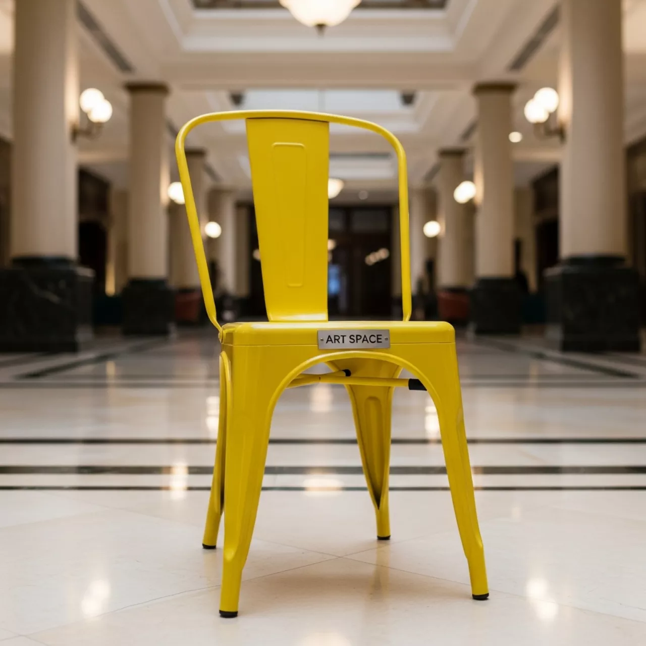 Аренда Кресло Tolix желтый в Mövenpick Hotel — ART SPACE